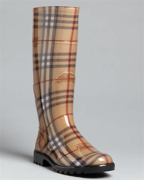 burberry rain and cold weather boots|burberry haymarket rain boots.